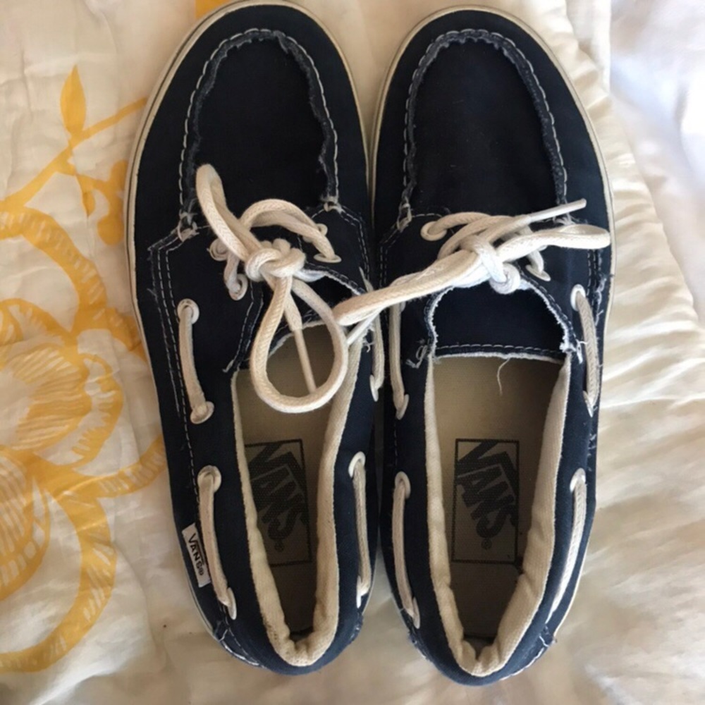 Navy blue Vans